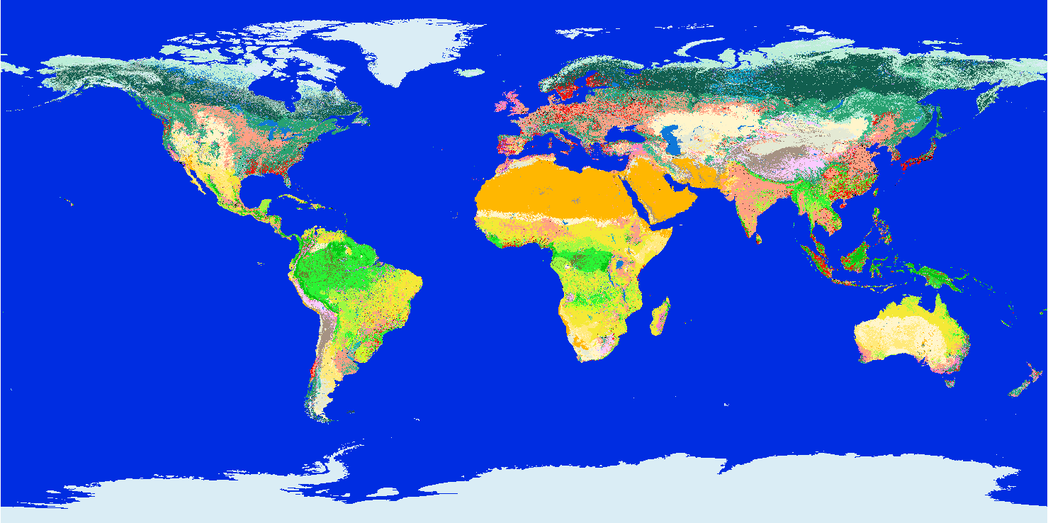 A global map of terrestrial habitat types | Zenodo