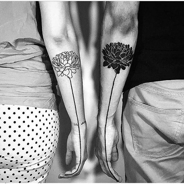 Couple Tattoos for the Much in Love Soulmates Its not as difficult as You  Think  Wedding Planning and Ideas  Wedding Blog