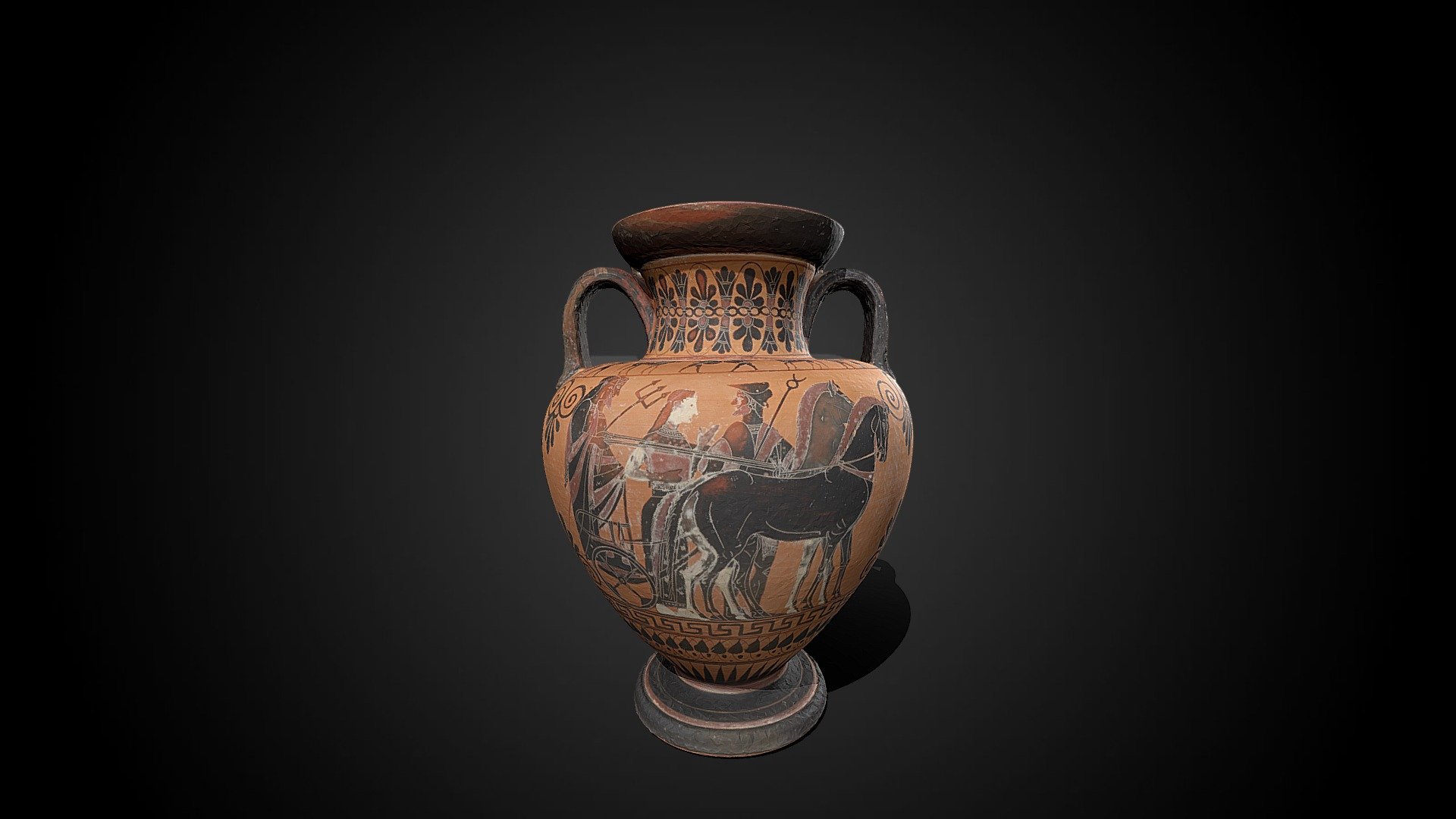 Black-Figure Neck Amphora, c. 540 BCE